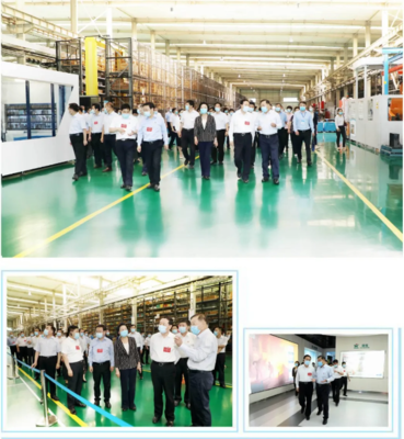 河南省委常委、統(tǒng)戰(zhàn)部部長孫守剛帶領觀摩組蒞臨森源集團調(diào)研黨建及員工培訓工作